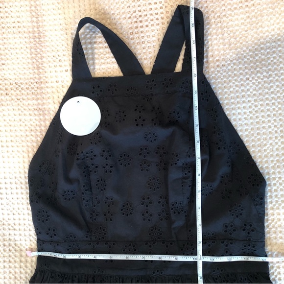 Hill House The Addie Dress size M Medium NWT Black Eyelet - Picture 11 of 16